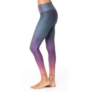 NWT Sol & Mane Cora Fade Full legging Purple/Grey Size Medium